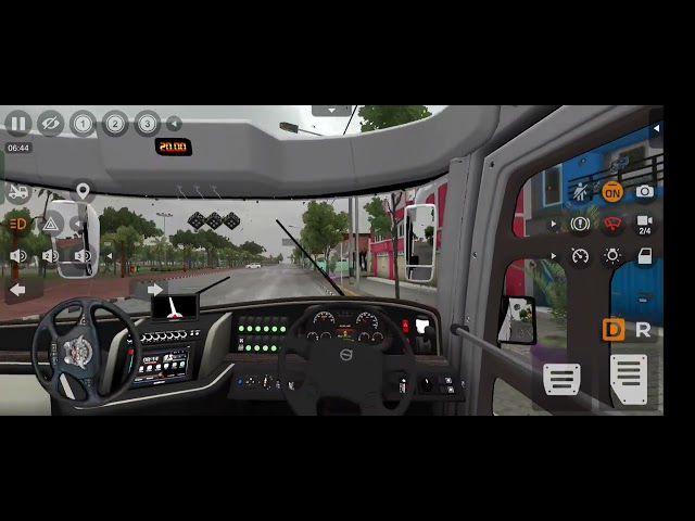 VOLVO V11 LUXURY BUS DRIVE BEST GAME FOR ANDROID ❤️🥀 HINDI SONG 😌 LONG DRIVE ❤️||