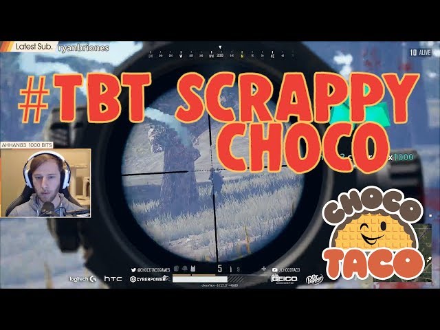 #TBT: Remember When chocoTaco Used His Scrappy Survival Strats? - PUBG Game Recap