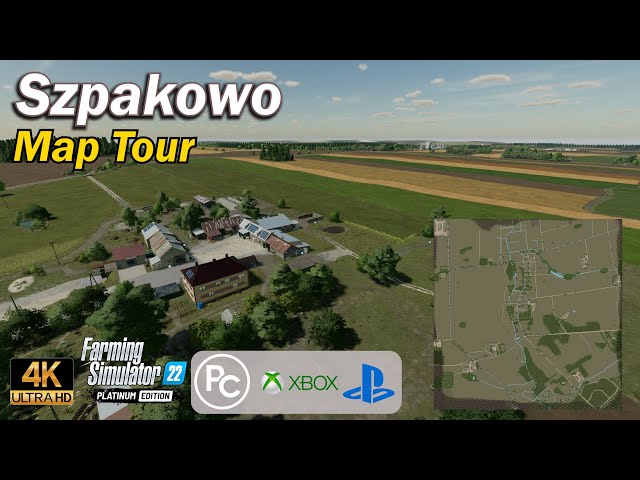 Szpakowo | Map Tour | Farming Simulator 22