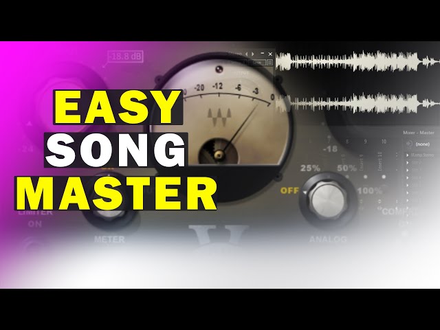 MASTERING A Song From SCRATCH - The Easy Way