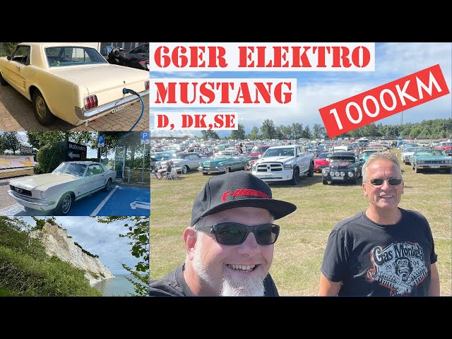 1.000KM im 66er E-Mustang zum Wheels and Wings Treffen in Falkenberg Schweden