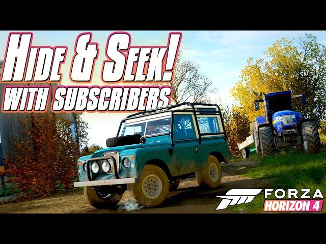 stream archive: CITY CAMOUFLAGE with Subs - Forza Horizon 4 (Hide & Seek, Infected)