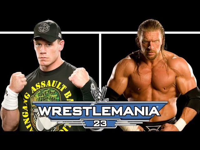 WWE 2K24 WrestleMania What If…? (John Cena vs. Triple H) (WrestleMania 23)