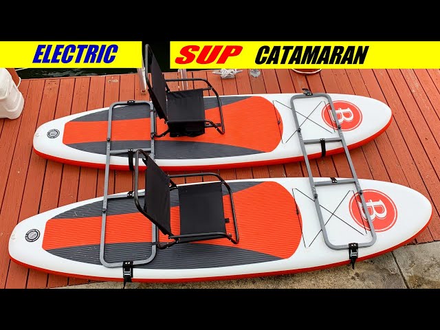 Aluminum Catamaran Frame for Inflatable Paddle Boards.