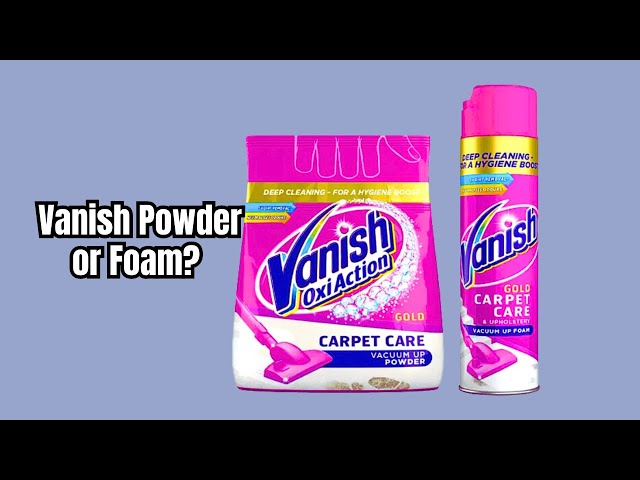 Vanish Powder vs Vanish Foam | Which One is for You?