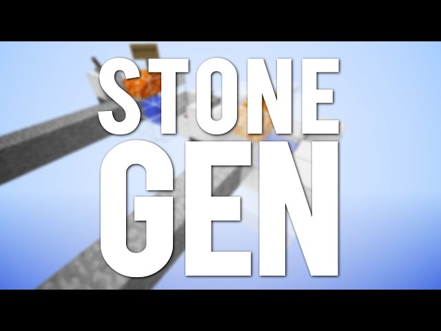 Minecraft: Compact Auto Stone Generator [Day 19]