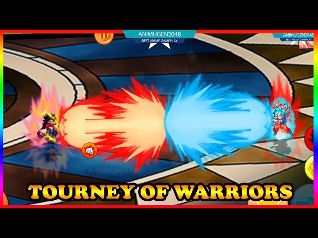 💛 VEGETA SSJ4 vs GOKU SSJ BLUE KIOKEN Mode Hard 💛 Tourney OF warrior APK #7 | Random Battle #FHD