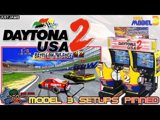 Daytona USA 2 - Battle on the Edge/Sega AM2 1998 ☆ Longplay #daytonausa #model3 #segamodel3