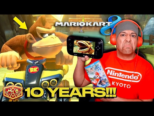 PLAYING THE ORIGINAL MARIO KART 8 ON THE Wii U FOR THE 10th YEAR ANNIVERSARY!!