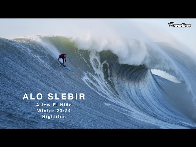 Alo Slebir - A Few Hilights from his Mavericks El Niño 23/24 Winter ⚡️ #surf #aloslebir #mavericks