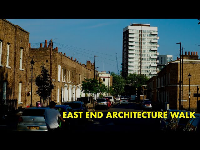 East End Architecture London Walking Tour | Stepney & Poplar (4K)