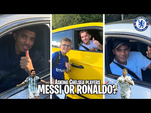 Messi or Ronaldo? Chelsea Players Respond #Shorts