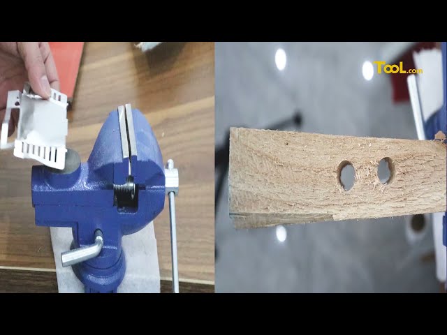 Clamp-On Bench Vise - workbench vice for woodworking
