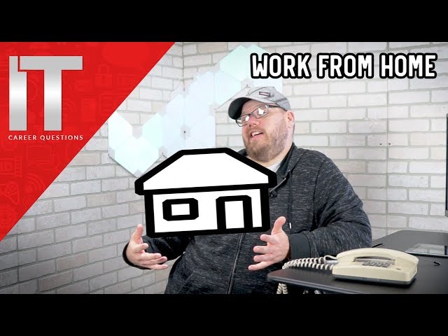 Work From Home - Can You Work an I.T. Job From Home?  It's HARD!