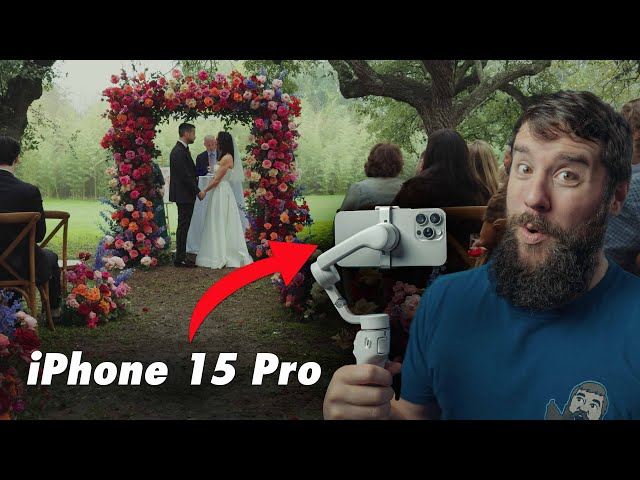 Filming A Wedding With The iPhone 15 Pro - Wedding Filmmaking Behind The Scenes