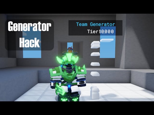 I HACKED ROBLOX BEDWARS TO GET SUPERSONIC GENERATOR and GOT OP in 60 Sec