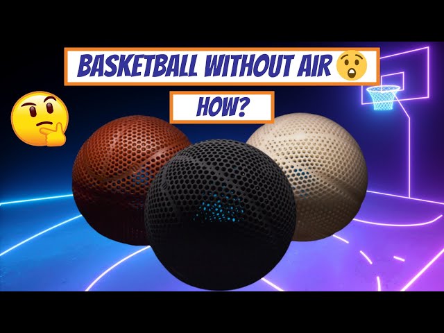 Basketball Without Air | Airless Basketball 🏀 @WilsonBasketball