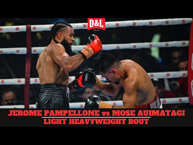 Jerome Pampellone vs. Mose Auimatagi Jr | Light Heavyweight Bout