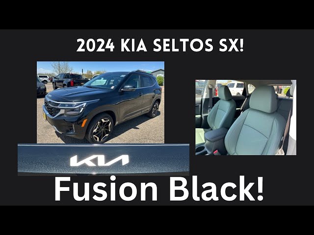 In Depth Review of the 2024 Kia Seltos SX with Midnight Green Interior!!