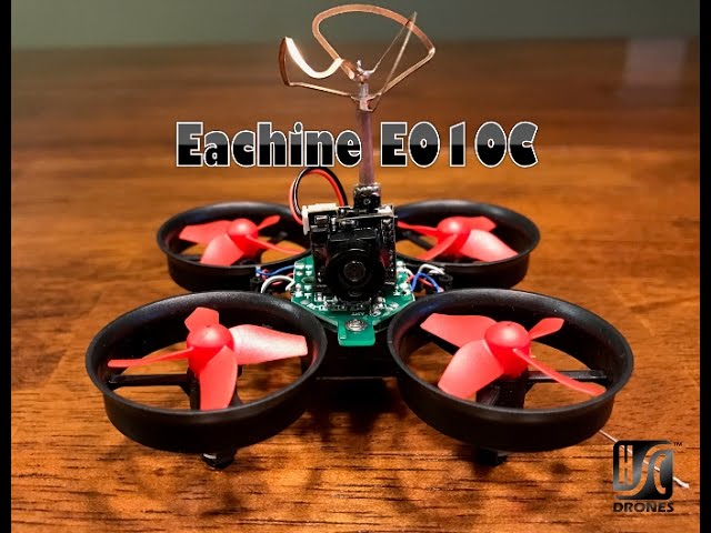 Half Chrome Drones: Eachine E010C FPV Drone Review