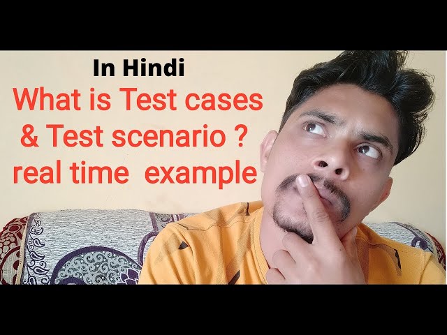 #Testcases #Testscenario in Hindi - What is the difference between test cases and test scenario