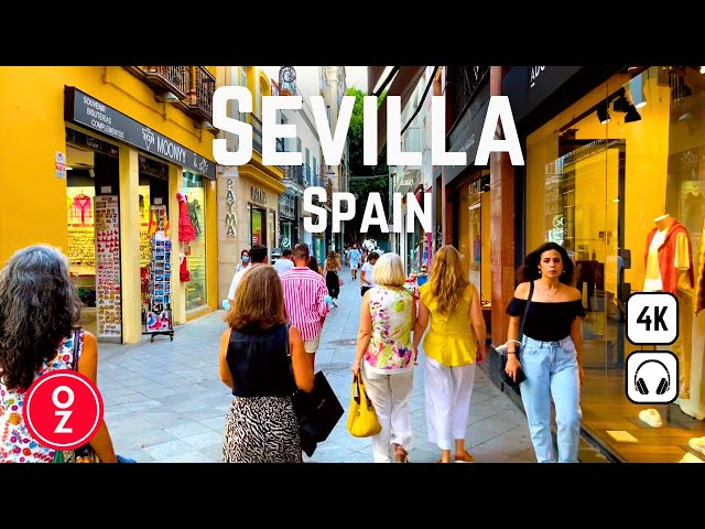 SEVILLA - Spain 🇪🇸 Sunny Day 4K Walking Tour | Sightseeing & Must See Locations