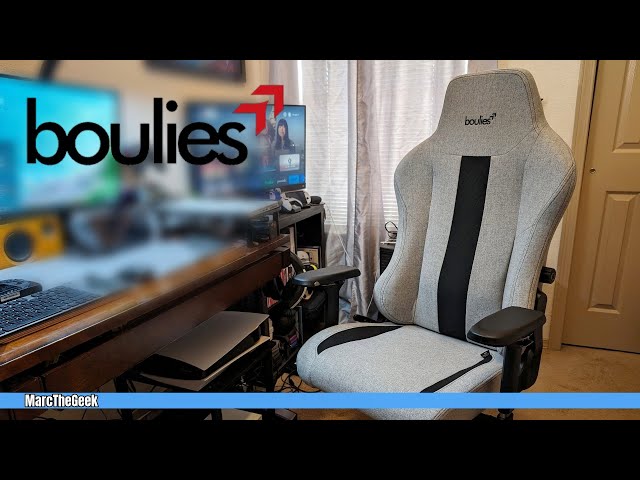 Boulies Master Series Ash Grey Gaming Chair (2024 Ver.)