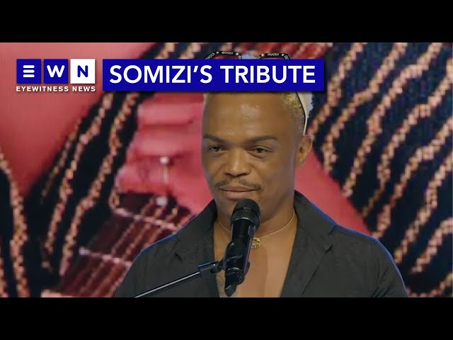 ‘We are sorry, please forgive us’ - Somizi Mhlongo at Zahara’s memorial