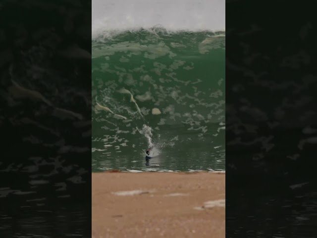 RC Surfer Catches Big Wave at The Wedge #shorts