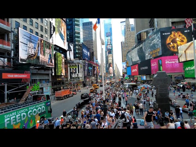 NYC 🗽 in time lapse / one day in the big apple
