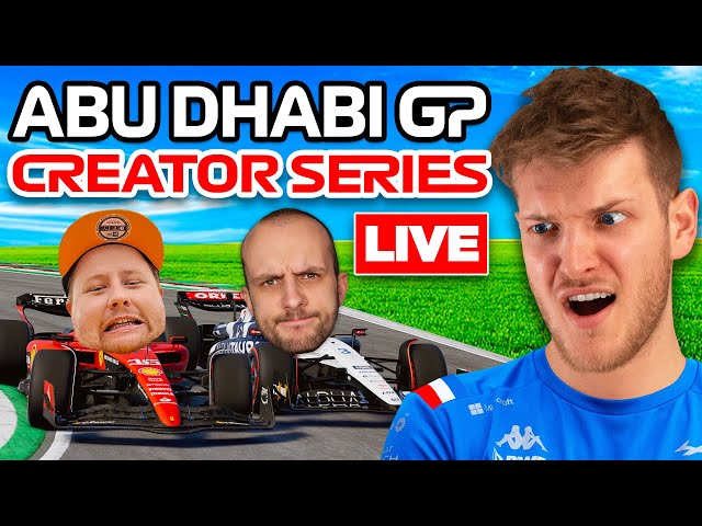 100% Abu Dhabi Grand Prix F1 23 Online Creator Series Round 8 | LIVE