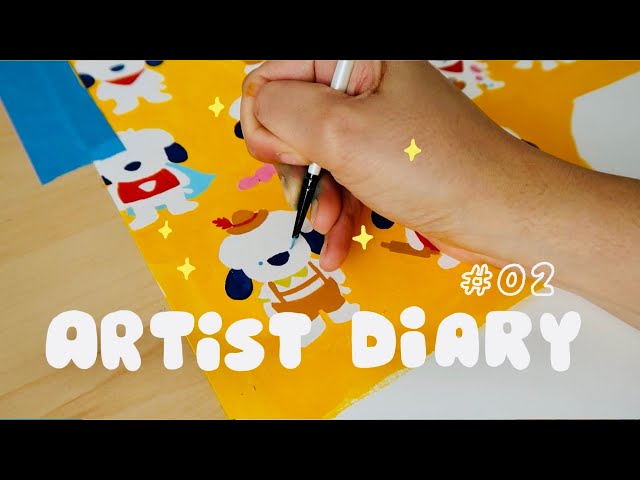Paint a Picture Book Page with Me ✷ Illustrator Diaries #2