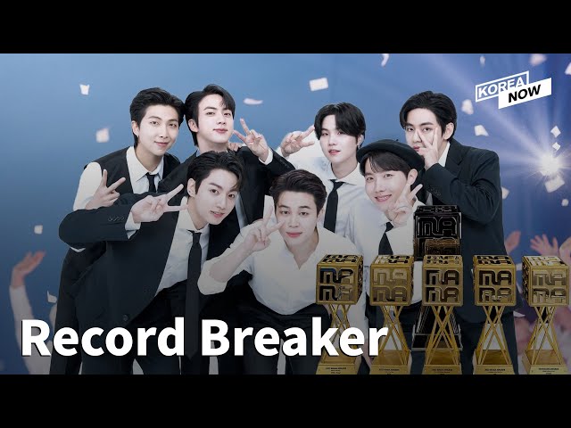 BTS sweeps 2022 MAMA...first to win main awards for 7 consecutive years