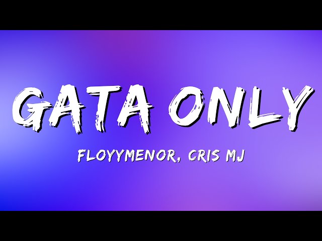 FloyyMenor - GATA ONLY  (Lyrics)