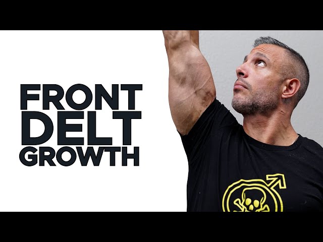 The Best EXERCISE For The Front DELTOID! Big Strong Shoulders!