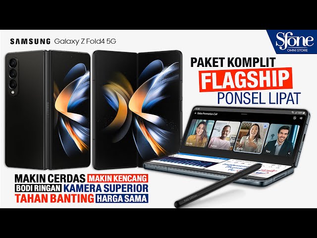 SOS! UNBOXING! Samsung Galaxy Z Fold 4! - Unboxing Indonesia