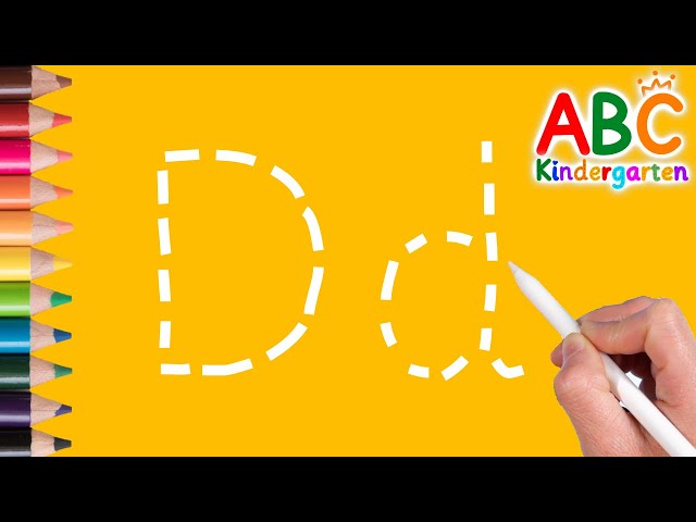 Learn English Kids | How to write the A to Z alphabet | Learning easy words that toddlers must know