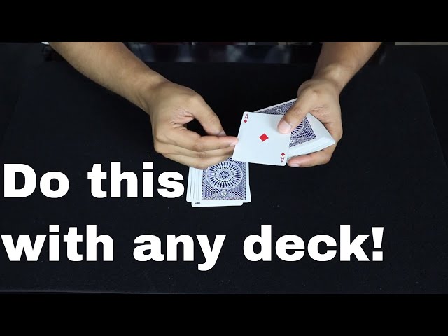 SIMPLE Card Trick with ANY DECK of CARDS!