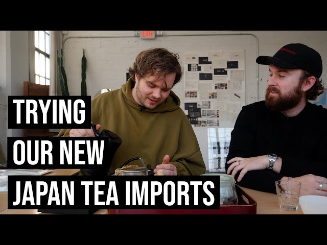 LIVE: Trying Our New Japanese Tea Arrivals!