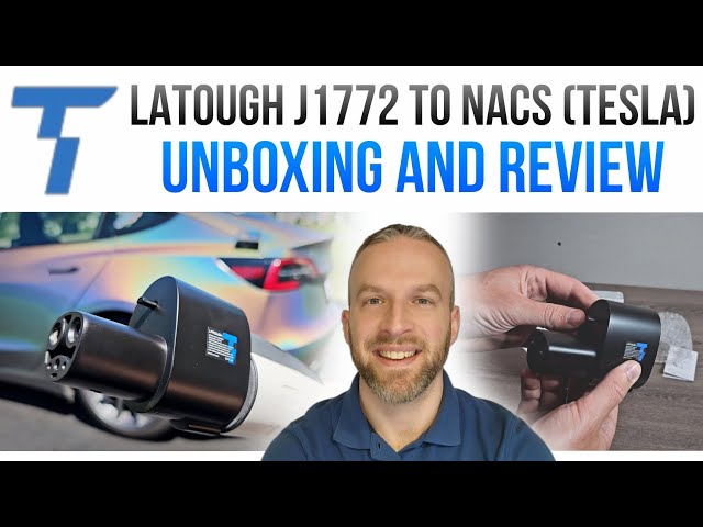 LaTough J2tesla Pro J1772 to NACS (Tesla) EV Charging Adapter Unboxing and Review