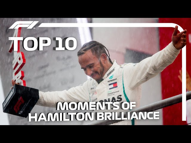 Top 10 Moments of Lewis Hamilton Brilliance