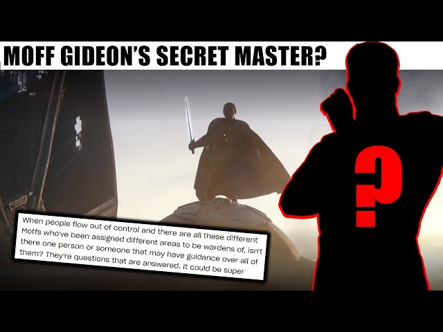 Is Moff Gideon working for [SPOILERS]? - HUGE New Details from The Mandalorian