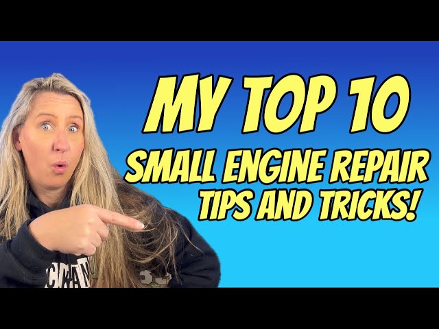 I'm Telling ALL! Save TONS of Money With My Most Needed To Know Small Engine Repair Tips n Tricks!
