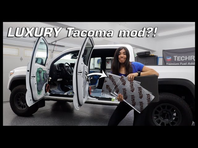 I spent $300 on Amazon SOUND DEADENING for a Toyota Tacoma!... did it work?