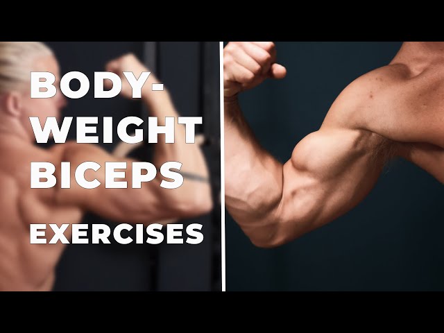 Bodyweight Biceps Exercises - NO WEIGHTS NEEDED