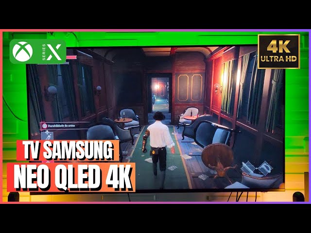 Lies of P no Xbox Series X em TV Neo QLED 4K