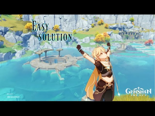 Genshin Impact- Luhua Pool Secret Puzzle Solution