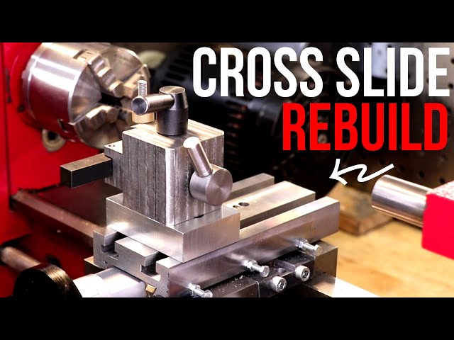 Lathe Cross Slide Rebuild | Machining A New Lathe Cross Slide With T-Slots