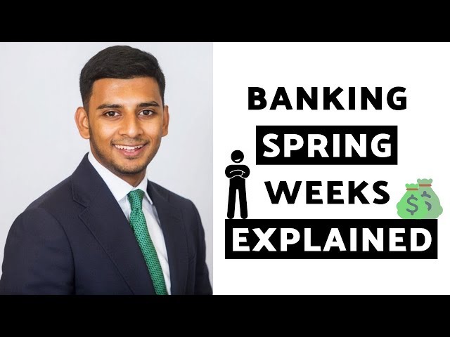 Why Spring Weeks are So Important (First Year Students MUST SEE!)