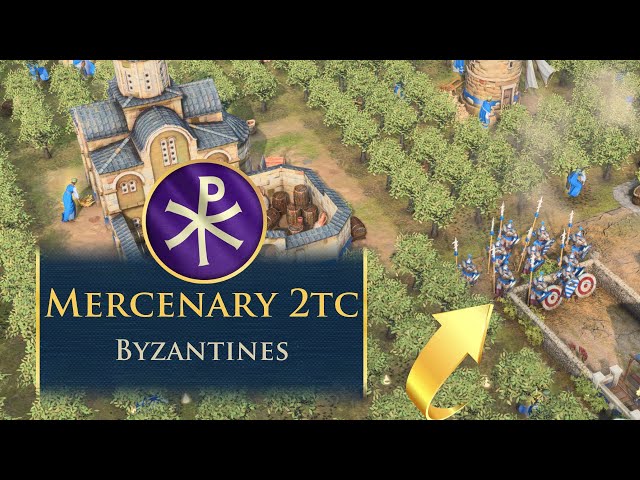 Mercenary 2TC Olive Build Byzantines | Build Order Guides